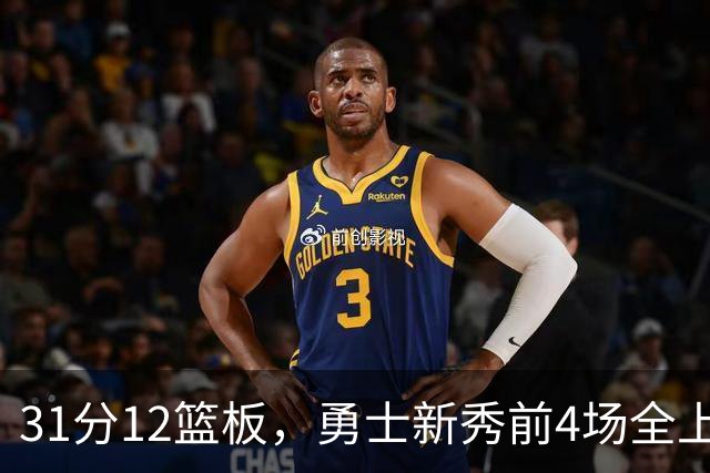 31分12篮板，勇士新秀前4场全上双比肩1993年状元